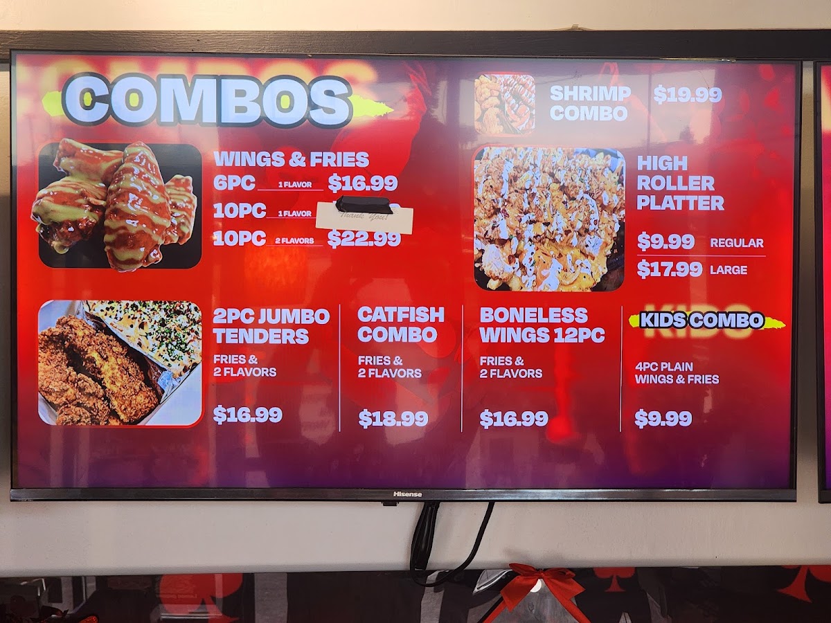 Ace of wingz Menu - Image 4